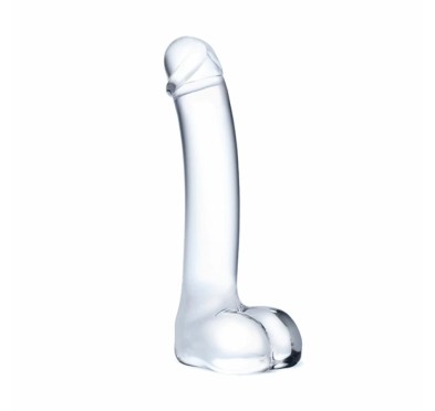 Szklane dildo - Glas Realistic Curved